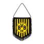 Preview: Borussia Dortmund BVB Autobanner Logo 11 x 14 cm